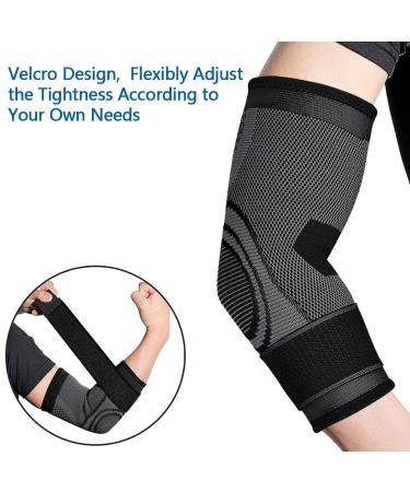 Ellenbogen Bandage for Tennis Elbow | Professional Arm Support for All Sports | Men & Women Fitness Bandage - Buy Online on GoSupps.com