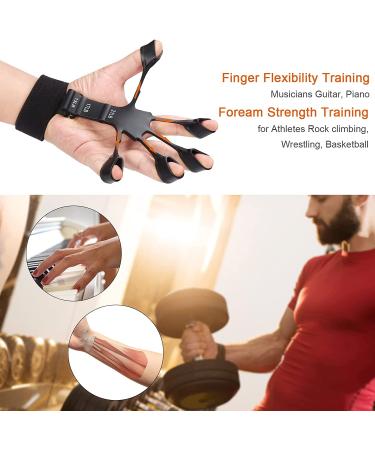 Adjustable Hand Grip Strengthener & Finger Exerciser for Therapy, Rock Climbing & Pain Relief - Arthritis & Carpal Tunnel Support - Buy Online on GoSupps.com