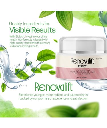 LIVORKA (5 Pack) Renovalift Face Cream - Official Renovalift Skin Cream Advanced Formula With Natural Ingredients Cream For Face And Neck Premium Supporting For Healthy Skin Reviews 5 Bottles - Buy Online on GoSupps.com