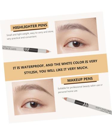 Gogogmee 12pcs Lying Silkworm Eyeliner Liner Gel Pencil Makeup Eyeshadow Pencils Makeup Eyeliner Wood White - Buy Online on GoSupps.com