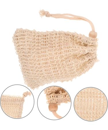 Mikinona 10pcs Net Bathing Soap Pouch Exfoliating Scrub Towel Bathing Supply Soap Foaming Ramie - Buy Online on GoSupps.com