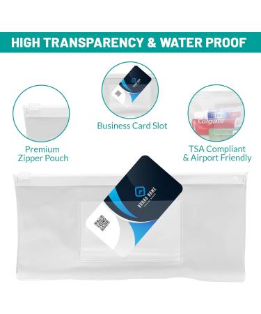 Travel-Sized Adult Dental Care Kit - TSA-Compliant Oral Care Bag with Toothbrush Floss Picks Toothpaste & Mint Mouthwash | Bulk Pack - Buy Online on GoSupps.com