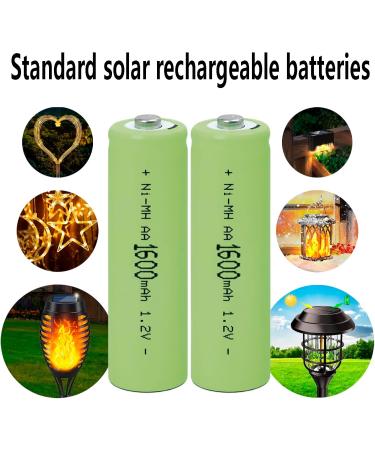1.2V NiMH AA 1600mAh High Capacity Rechargeable Batteries - 12 Pack for Wireless Mouse Keyboards Gaming Controllers & RC Remotes - International Shipping Available - Buy Online on GoSupps.com