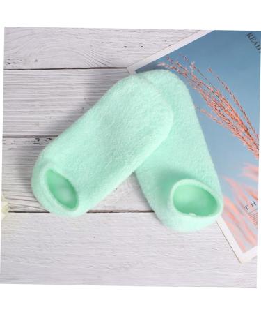 minkissy 2 Pairs Hard Feet Socks Gel Socks for Cracked Heels Cracked Heels Guard Gel Socks for Moisturising Feet Gel Moisturizing Socks Spa Feet Sleeves Dry Feet Socks Earth Anti-Crack - Buy Online on GoSupps.com