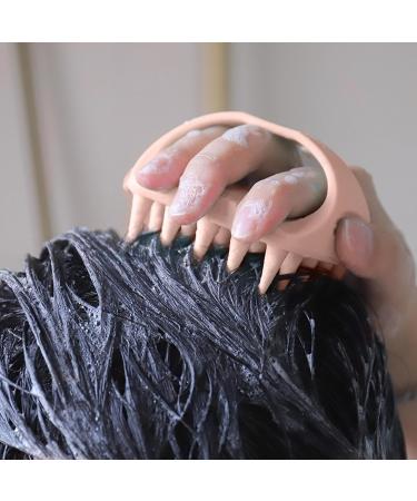 Buy Double-Sided Credit Massage Brush - Portable Silicone Scalp Massager for Men & Women - Wet & Dry Hair Care Device - Buy Online on GoSupps.com