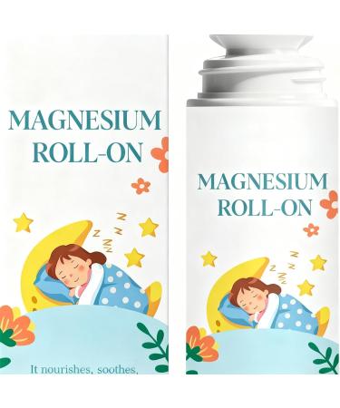  wiroouia Roll-On Lotion - 50ml Natural Safe Roll-On Muscle Relaxation - Sleep Aid | For Teen Girls Boys Skin Body Home Travel School Dormitory Night Lotion - Buy Online on GoSupps.com