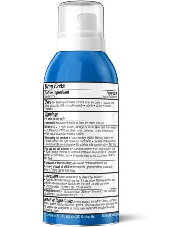 J.R. Watkins Extra Strength Cooling Pain Relief Gel - 4oz | Menthol Formula for Sore Muscle Relief | No Mess Applicator - Buy Online on GoSupps.com