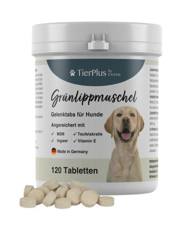 Animal plus joint tablets for dogs with green lip shell MSM ginger chondroitine glucosamine and devil claw enriched.High food acceptance 120 pieces made in Germany - Buy Online on GoSupps.com
