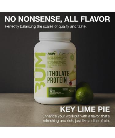 RAW Whey Isolate Protein Powder Key Lime (CBUM Itholate Protein) - 100% Grass-Fed Sports Nutrition for Muscle Growth & Recovery - Low-Fat Low Carb Naturally Flavored - 25 Servings Key Lime Pie - Buy Online on GoSupps.com