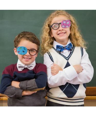 Aster 12pcs Reusable Eye Patches for Kids - Cover lazy Eye, Strabismus, Amblyopia - For Glasses Over The Lens - Boys & Girls - After Surgery Recovery - Buy Online on GoSupps.com
