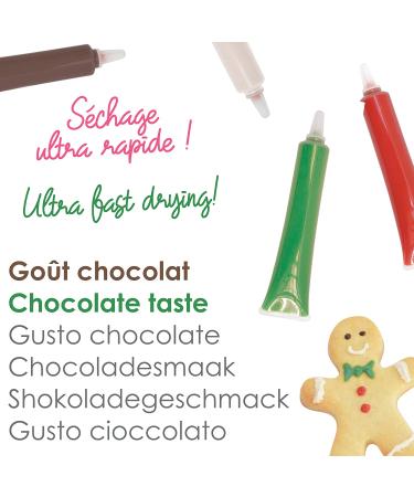 Christmas Chocolate Pen Set: 4 Festive Pens for Holiday Treats - Buy Online on GoSupps.com