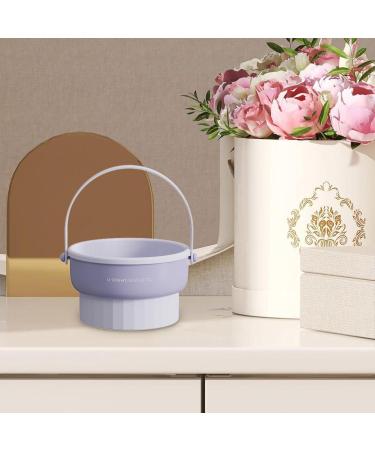 Generic 2 in 1 Makeup Brush Holder Makeup Brush Cleaning Drying Mat - Portable Washing Tool with Drying Function Silicon Brush Cleaner Pad for Women Girlfriend Purple - Buy Online on GoSupps.com