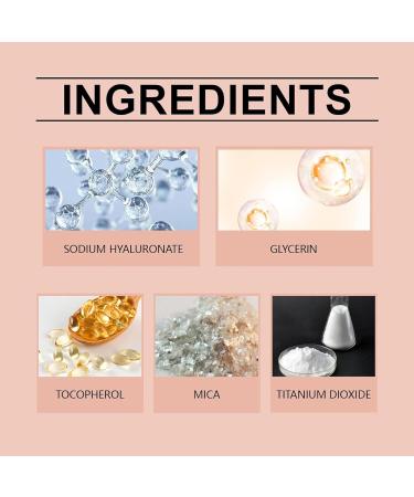 Rosetimes Brightening Moisturizing Foundation Waterproof Foundation Lean Air Cushion Cream Five Vitamin C Five Vitamin C Toning Cream Tinted Skin Perfector (21# White) - Buy Online on GoSupps.com