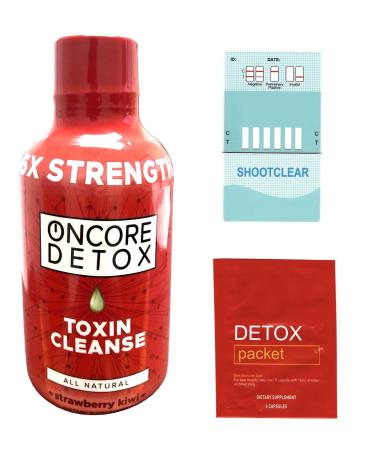 Shootclhear Detox Pack- Detox Drink Extra Strength Cleanser - 20 0z - Multi-6 Panel Test