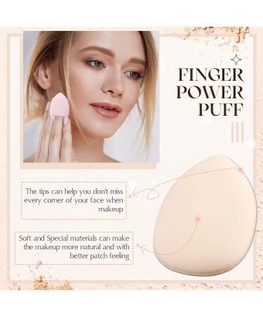 72 Pcs Mini Makeup Sponge Set for Flawless Beauty - Soft Blender Puffs for Foundation, Powder, Concealer & Repair Cream - 4 Colors - Buy Online on GoSupps.com
