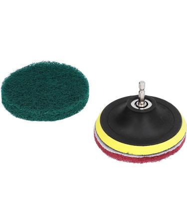 7Pcs Scrub Pad Replacement Drill Brush Attachment Power Scrubber Scouring Pad Cleaning Tools for Home Kitchen Bathroom - Buy Online on GoSupps.com