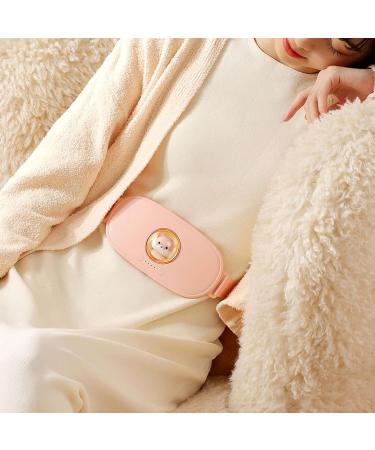 Buy Heated Uterine Belt - 4 Levels of Heating Compress for Menstrual Pain Relief (Pink) | International Shipping Available - Buy Online on GoSupps.com