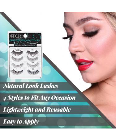 Ardell Best of Natural Variety Pack - 4 Pairs of False Eyelashes - Buy Online on GoSupps.com