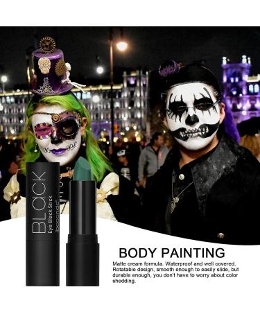 Eye Black Softball Sporting Eye Stick Football Colored Eye Black | Cream Sporting Face Paint for Baseball Softball Football Professional Halloween SFX Makeup Cosplay Pochy Black Eye Cream Green - Buy Online on GoSupps.com