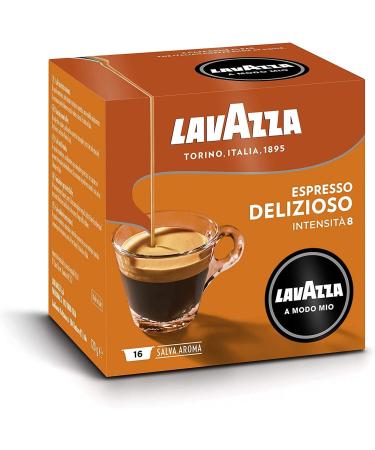 Sperax Lavazza A Modo Mio Pack D couvertes 6 Boites de 16 Capsules Assorted Delisiozo Dek Cremoso Intenso Passionale Lungo Dolce Espresso Soave caf Original 96 Capsules - Buy Online on GoSupps.com