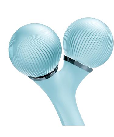 Geske SmartAppGuided Sonic Facial & Body Roller - 4 in 1 Dermaroller Device for Professional Face and Body Care | Turquoise - Buy Online on GoSupps.com