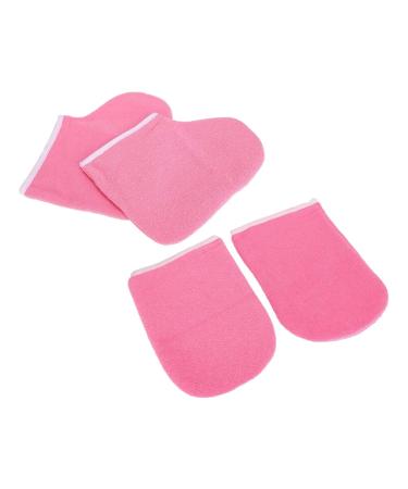 Double-Layered Wax Glove Set - Thickened Moisturizing Spa Treatment Gloves & Paraffin Bathing Shoes for Hands & Feet | Buy Internationally - Buy Online on GoSupps.com
