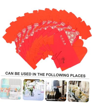 ifundom 12pcs Packing Box Wedding Souvenirs Storage Case Leather Bag Wrapping Pouch Bride China Candy - Buy Online on GoSupps.com