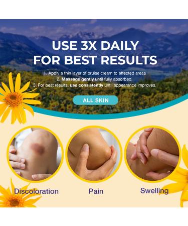 Arnica Bruise Cream Extra Strength: Fast Healing Arnica Cream for Bruising Swelling Thin Skin-Enhanced Recovery Vitamin K Creams With Arnica Montana VK C&E Soothing Hydrating for senior Adult Kid 4 Ounce - Buy Online on GoSupps.com