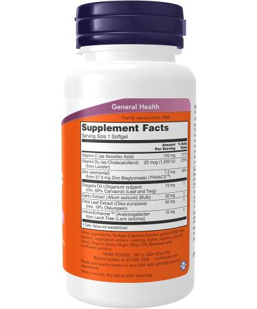 Now Foods AlliBiotic CDZ - 60 Softgels for Seasonal Immune Support - Buy Online on GoSupps.com