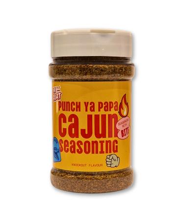 Punch Ya Papa Cajun Seasoning Blend - Jumbo 120g Shaker: All-Purpose Cajun Spice Mix made in the UK Ideal for Seafood Boil BBQ Meat Veggies Fish Louisiana Style Dry Marinade - The GOAT. - Buy Online on GoSupps.com