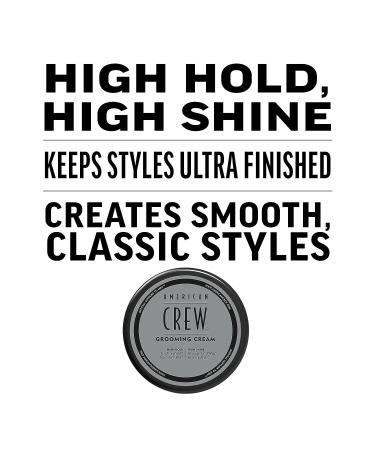 American Crew Men's Grooming Cream - High Hold & Shine - 3 Oz (Pack of 1) - Buy Online on GoSupps.com