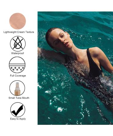 Rosarden Full Coverage Waterproof Concealer - Matte Finish for Dark Circles, Dullness & Imperfections - Long Lasting & Moisturizing Formula (03) - Buy Online on GoSupps.com