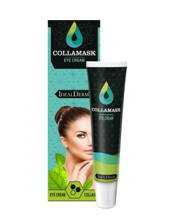 Collamask Eye Cream is the ideal eye contour cream against the main problems in the eye area such as skin aging wrinkles swelling dark circles dryness ... ideal for all skin types.