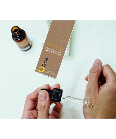  O l na 100% Natural Vegan Vitamin E Oil | Anti-Aging Face Oil | Waterproof Makeup Remover | Repairing Moisturizer for Hands | Body and Hair Care Gold 30 ml - Buy Online on GoSupps.com