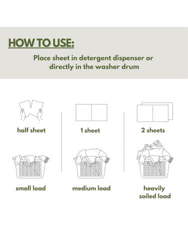 Eco-Friendly Laundry Detergent Sheets | Sustainable & Convenient International Shipping - Buy Online on GoSupps.com