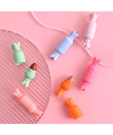 Sghtil Set of Cute Lipsticks Makeup Pills 6 x Durable Velvet Lip Gloss Set Candy Lip Gloss Pills - Buy Online on GoSupps.com