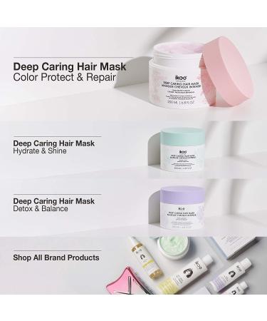 ikoo Deep Caring Hair Mask - Detox & Balance for Dry/Damaged Hair - 6.8 Fl Oz - Buy Online on GoSupps.com