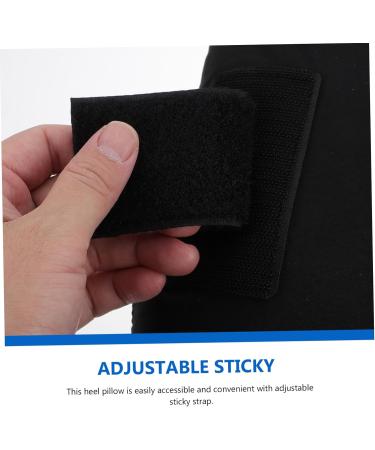 Beaupretty Anti-Pressure Heel Pads - Black Hospital Protector Pillows | Foot Support Accessories for Comfort & Protection - Buy Online on GoSupps.com