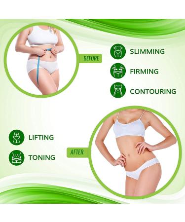 Natural Anti-Cellulite Body Wrap: Firming & Shaping Contouring Patch - 5 Wraps + Gel - Buy Online on GoSupps.com