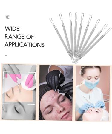 BIUDECO 7pcs Double-headed Extrusion Ring Cleaning Kits Comedone Extractors Pimple Tool Pore Stainless Steel - Buy Online on GoSupps.com