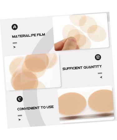 Foytoki Men's Nipple Stickers - 50 Pairs Invisible Breathable Covers for Running & Sports - Nipple Shields 3.5x3.5cm - Buy Online on GoSupps.com