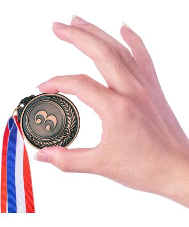 96 Pcs Gold Silver Bronze Award Medals - Winner Prizes for Competitions - 2 Inches - Buy Online on GoSupps.com