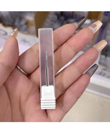 CGBE Nail Miller Attachments | 3/32 Wolfram Carbide Bits for Manicure & Pedicure | Cone Shape Drill Bits for Dead Skin & Rhinestones Removal - Buy Online on GoSupps.com