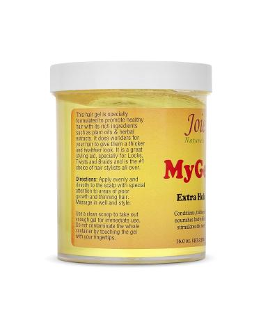 Joie Naturals Hair Gel Set with Styling Comb - Moisturizing Hair Gel for Women and Men - Curly Hair Gel for Twists, Braids, and Locks - 16oz - Buy Online on GoSupps.com