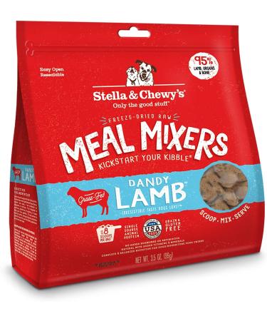 Stella & Chewy's Freeze-Dried Raw Dog Food Toppers | Marie's Magical Dinner Dust Grass-Fed Beef (7 oz) + Dandy Lamb Meal Mixer (3.5 oz) Beef + Lamb Meal Mixer 198 g (Pack of 1) - Buy Online on GoSupps.com