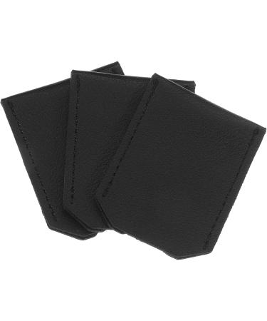 15 Pack Portable Leather Travel Razors - 5.6x4.3cm | Durable PU Razor Set with Shear Storage | Ideal for Men - Buy Online on GoSupps.com