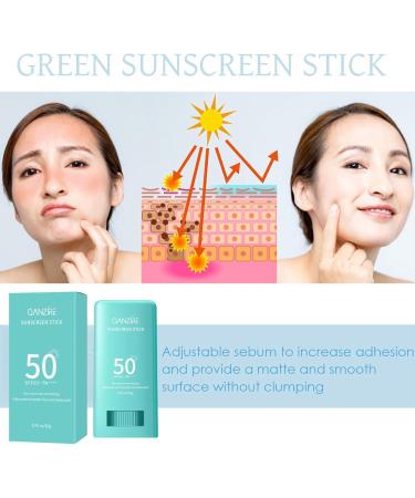 Sunscreen Stick SPF 50+ Sun Cream Korean Sunscreen SPF 50 Face Face Sunscreen SPF Stick Sun Cream Stick UVA/UVB Protection Sun Cream Moisturizing Sun Cream Korean Sunscreen Stick for Oily Skin - Buy Online on GoSupps.com