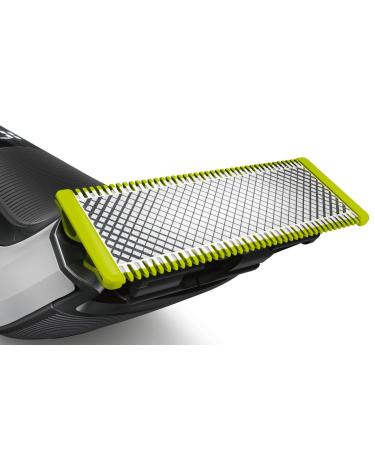 Philips Norelco Oneblade QP6520/70 Pro Hybrid Electric Trimmer and Shaver - Black/Silver - Buy Online on GoSupps.com