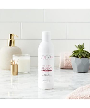 Soft & Shine Shampoo - Sulfate Free for All Hair Types | Boost Shine Softness & Damage Protection - 8oz - Buy Online on GoSupps.com