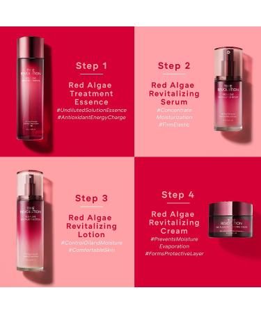 Missha Time Revolution Red Algae Revitalizing Serum - 1.35 fl oz (40 ml) | Anti-Aging & Hydration - Buy Online on GoSupps.com